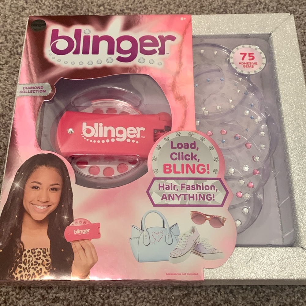 NEW!  Blinger for hair, clothing, etc.